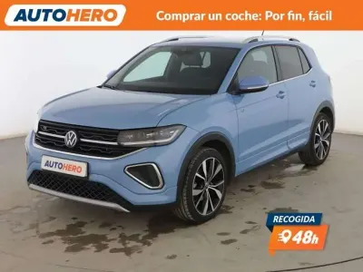 Usado VW T-Cross R-line 116 CV (85 kW) 2024 Azul SUV