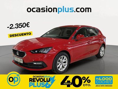 Usado Seat Leon Reference 90 CV (66 kW) 2021 Rojo Berlina