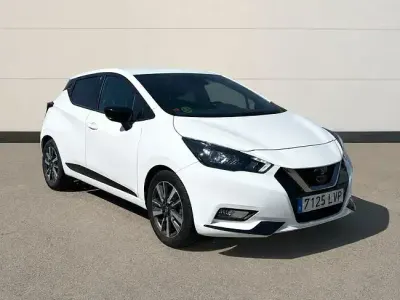 Usado Nissan Micra 92 CV (67 kW) 2021 Blanco Utilitario