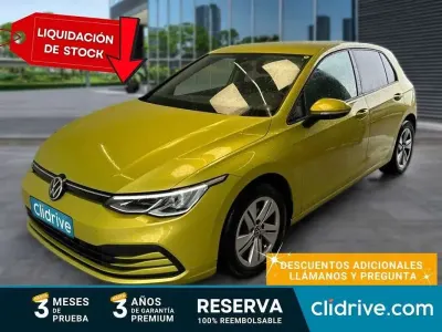 Brugt VW Golf VIII Life 116 HK (85 kW) 2022 Gul Hatchback