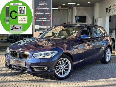 Usado BMW 118 Comfort Edition 136 CV (100 kW) 2017 Azul Utilitario