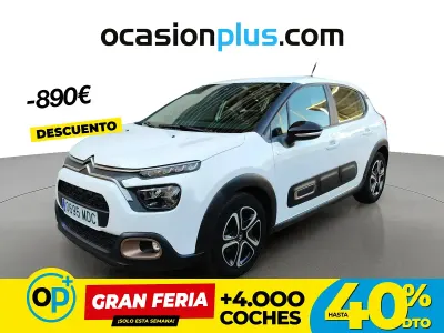 Usado Citroën C3 PureTech 83 CV (61 kW) 2022 Blanco Utilitario