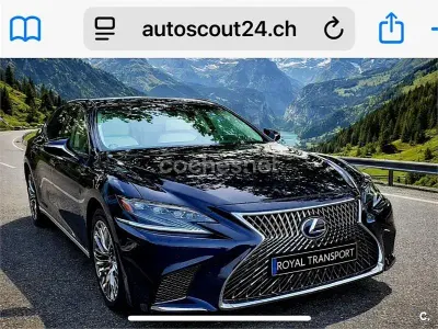 Usado Lexus LS500h Luxury Line 359 CV (264 kW) 2018 Azul Berlina