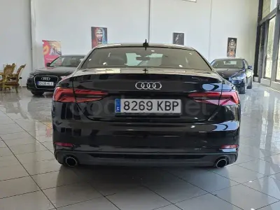 Usado Audi A5 190 CV (139 kW) 2018 Negro Coupe