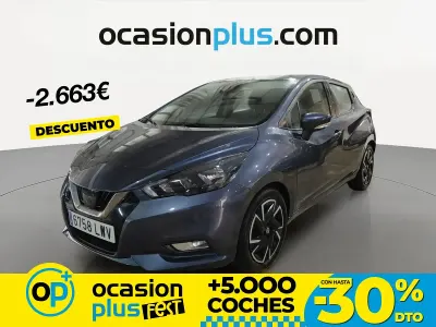 Brugt Nissan Micra Acenta 92 HK (67 kW) 2022 Blå Hatchback