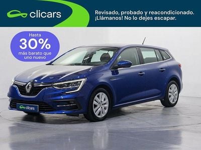 Usado Renault Mégane GrandTour Business 115 CV (84 kW) 2022 Negro Familiar
