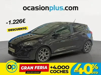 Usado Ford Fiesta ST-Line 125 CV (91 kW) 2022 Negro Utilitario