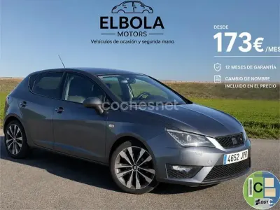 Usado Seat Ibiza FR 90 CV (66 kW) 2016 Gris / plata Berlina