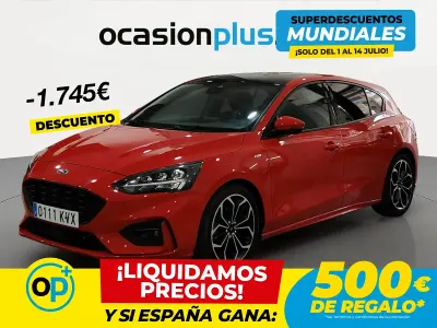 Usado Ford Focus ST-Line 150 CV (110 kW) 2019 Rojo