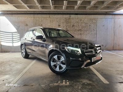 Usado Mercedes GLC220 170 CV (125 kW) 2015 Negro SUV