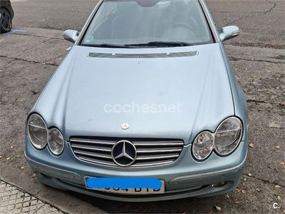 Azul Usado 2002 Mercedes CLK240 Avantgarde Coupe | 3800 € (Precio justo)