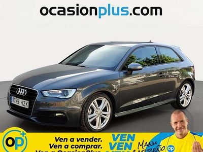 Usado Audi A3 S-Line 105 HP (77 kW) 2014 Cinzento Citadino