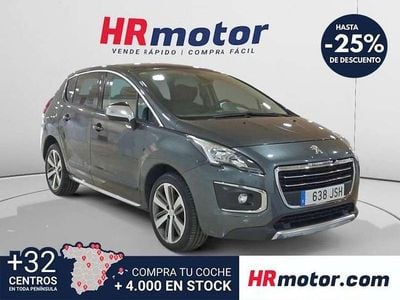 Käytetty Peugeot 3008 Allure 132 HP (97 kW) 2016 Harmaa Katumaasturi
