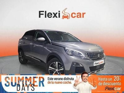 Usado Peugeot 3008 Allure 130 CV (95 kW) 2019 Gris SUV