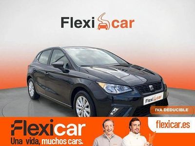 Usado Seat Ibiza Reference 95 CV (69 kW) 2018 Negro Berlina