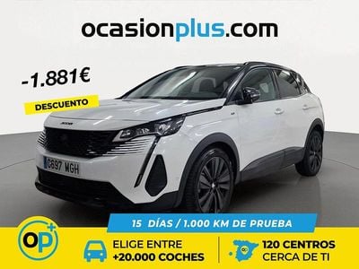 Blanco Usado 2023 Peugeot 3008 GT SUV | 20.700 € (Precio justo)