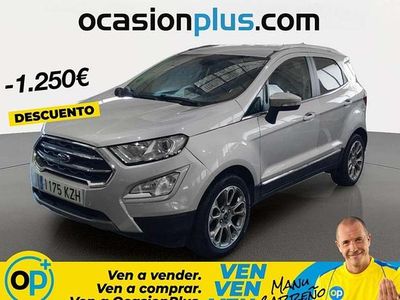 Brugt Ford Ecosport Titanium 125 HK (91 kW) 2019 Sølv SUV
