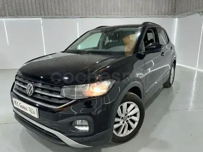 Usado VW T-Cross Advance 110 CV (80 kW) 2022 Negro SUV