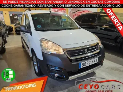 Usado Peugeot Partner Tepee 120 CV (88 kW) 2018 Blanco Monovolumen
