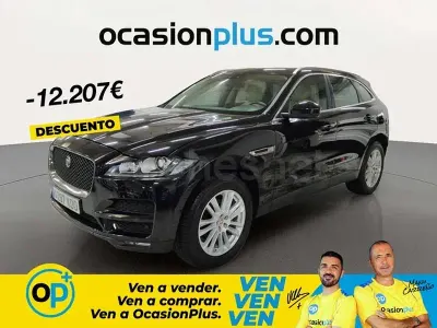 Usado Jaguar F-Pace Prestige 250 CV (183 kW) 2017 Negro SUV