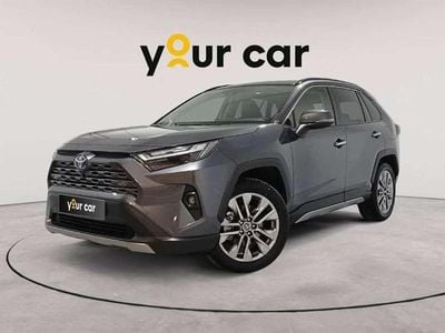 Usado Toyota RAV4 Hybrid Luxury 218 CV (160 kW) 2022 Gris / plata SUV