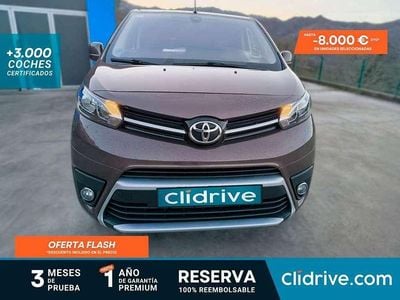 Usado Toyota Verso 150 CV (110 kW) 2018 Marrón Monovolumen