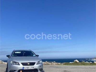 Usado Seat Leon ST CONNECT 220 CV (161 kW) 2016 Gris / plata Familiar