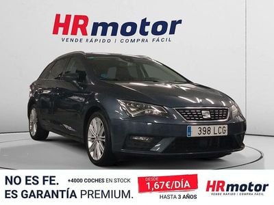 Usado Seat Leon XCELLENCE 150 CV (110 kW) 2019 Azul Berlina