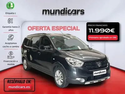 Usado Dacia Lodgy 107 CV (78 kW) 2018 Gris / plata Monovolumen