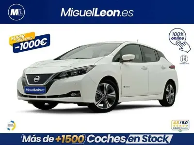 Usado Nissan Leaf N-Connecta 110 kW (150 CV) 2018 Blanco Utilitario