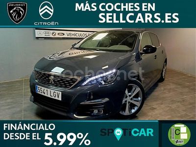 Gris / plata Usado 2020 Peugeot 308 GT-line Berlina | 14.290 € (Precio justo)