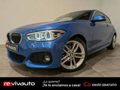 Usado BMW 118 150 CV (110 kW) 2017 Azul Berlina