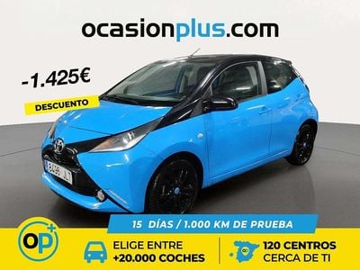 Usado Toyota Aygo X-cite 69 CV (50 kW) 2016 Azul Utilitario