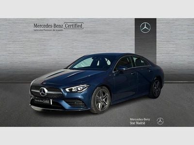 Usado Mercedes CLA200 AMG line 163 CV (119 kW) 2022 Denim blue  metallic paint Utilitario