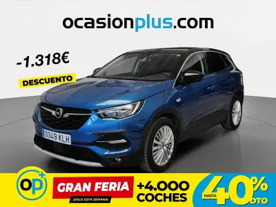 Usado Opel Grandland X Excellence 120 CV (88 kW) 2018 Azul SUV