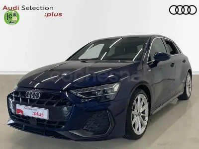 Usado Audi A3 S-Line 150 CV (110 kW) 2025 Azul Berlina