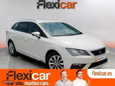 Usado Seat Leon ST Style 130 CV (95 kW) 2019 Blanco Familiar