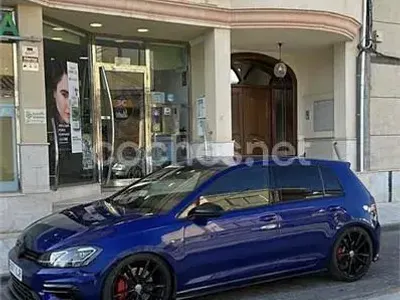 Usado VW Golf VII R 310 CV (228 kW) 2018 Azul Familiar