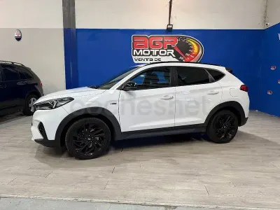 Usado Hyundai Tucson N Line 136 CV (100 kW) 2020 Blanco SUV