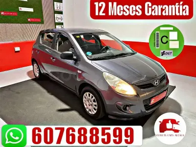 Usado Hyundai i20 Classic 78 CV (57 kW) 2010 Gris / plata Utilitario