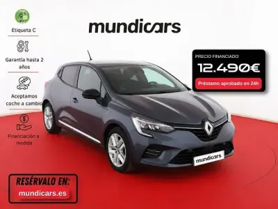 Usado Renault Clio V Intens 101 CV (74 kW) 2020 Gris Berlina