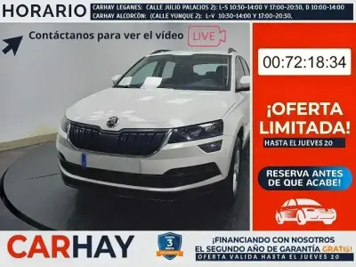 Usado Skoda Karoq Ambition 150 CV (110 kW) 2021 Blanco SUV
