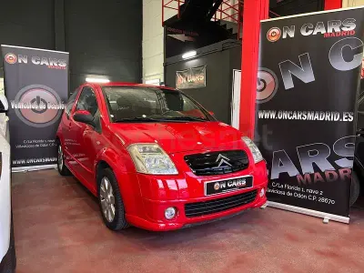 Usado Citroën C2 VTR Sport 70 HP (51 kW) 2006 Vermelho Citadino