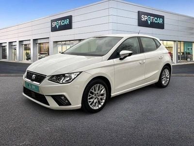 Usado Seat Ibiza Style 90 CV (66 kW) 2017 Blanco Utilitario