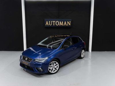 Usado Seat Ibiza FR 116 CV (85 kW) 2018 Azul Utilitario