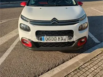 Usado Citroën C3 Feel 83 CV (61 kW) 2019 Blanco Utilitario