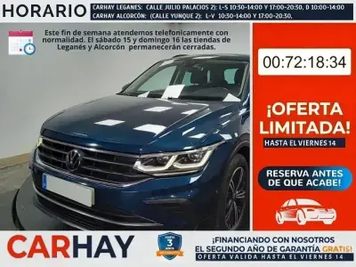 Usado VW Tiguan Life 245 CV (180 kW) 2022 Azul SUV