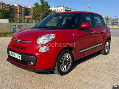 Usado Fiat 500L 85 CV (62 kW) 2015 Rojo Monovolumen