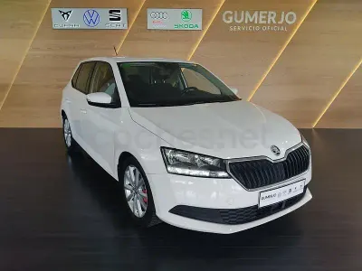 Usado Skoda Fabia Ambition 95 CV (69 kW) 2021 Blanco Utilitario