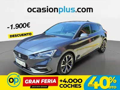 Usado Seat Leon FR 150 CV (110 kW) 2020 Gris